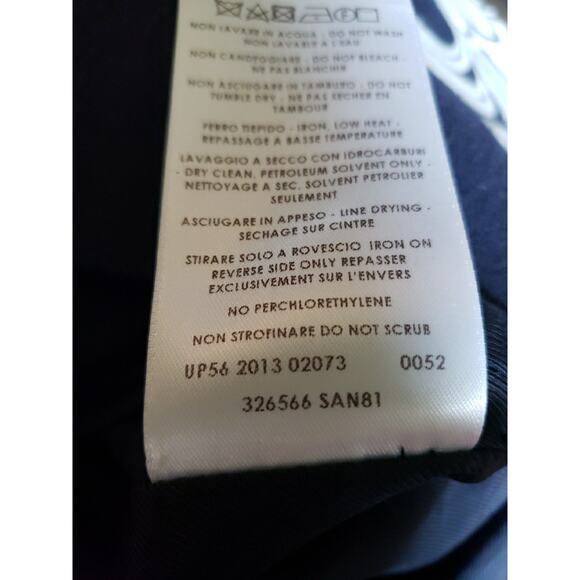 Stella McCartney Embroidered Wool Cashmere Mini Dress Sz IT 38 US XS (V5 - Picture 12 of 13